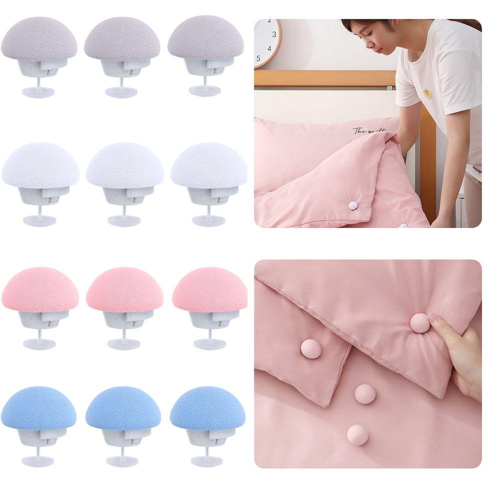 Blanket Holder Slip Quilt Bed Sheets Buckle Plastic Needle Mushroom Quilt Holder Mattress Clip