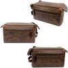 Genuine Buffalo Leather Travel Duffle Bag | Overnight Weekend Leather Bag | Sports Gym Duffel for Men