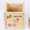 Multi-functional Letter Cognitive Toys 27-grain Stamping Blocks Cube Stacking Game  3-6 Years Old