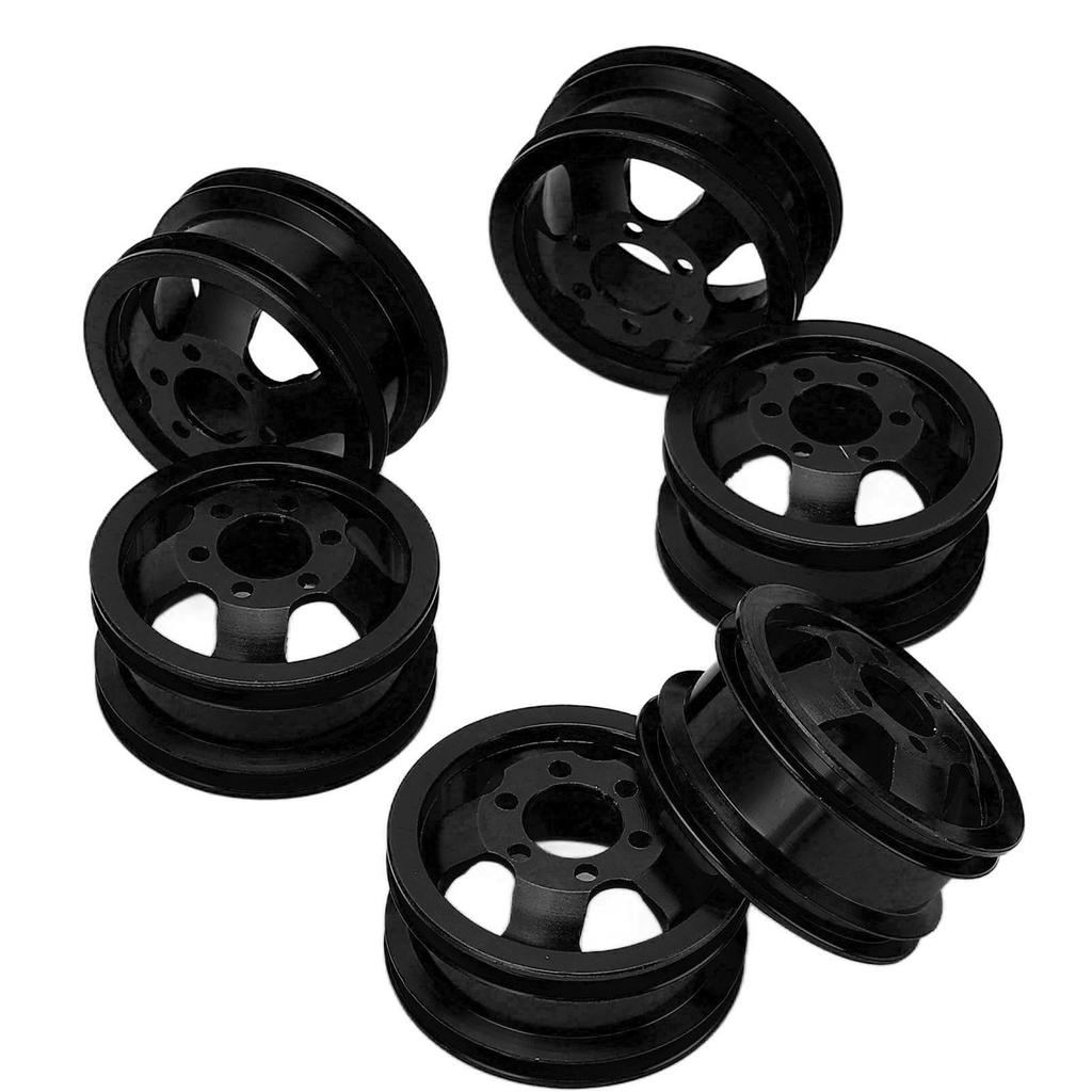 Aluminum Alloy Metal Wheel Hub for WPL B24 B36 1/16 6 Military Tracked Vehicle Wheel Rims Hub
