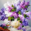 DIY Diamond Painting Flowers Cross Stitch Kit Mosaic Art Diamond Painting Full Circle/Square Diamond Home Decoration