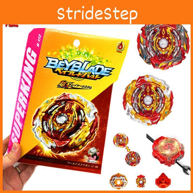Beyblade Burst Superking B-172 World Spriggan Unite 2b With Spark Ruler Launcher For Epic Battles