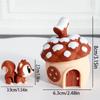 Plastic Material Squirrel Set Non-Electric Movable Joints 3D Printed Decorative Piece Cute Design Desktop Decorative Sculpture
