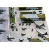 Pit Road 1/700 SPS Series WWII German Air Force Base Diorama Paper Base (280x180mm, 2pcs) Plastic Model SPS12 Molded Color