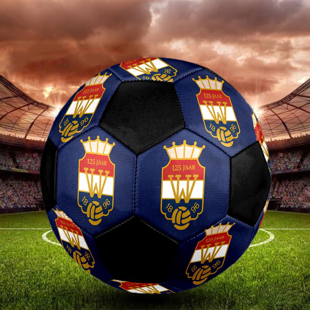 РАЗМЕР 5 Футбольный мяч Willem II Цветной Для всех возрастов Машинная строчка ПВХ Готов к соревнованиям Прочный Высокий отскок