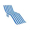 Beach Chair Cover Terry Cloth Convenient Practical Lounger Towel with Pocket for Swimming Pool SPA