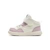 Kids Velcro Non-Slip Shock Absorbing High-Top Walking Shoes Baby Shoes White Pink A322410007-1
