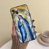 Чехол для телефона 'Святая Мать Дева Мария' для iPhone 15 Pro Max 11 12 13 14 16 17 Pro Max mini Plus 16e 17 Air Cover Funda