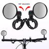 Зеркало заднего вида на руле велосипеда Широкоугольное универсальное простое в установке регулируемое выпуклое зеркало на руле Зеркало для велосипеда