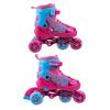 Angel Winged Illuminated Skates 2 2 Girl's Skates Silicone Wheel, 3 In 1 Wheel With Carrying Bag