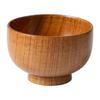 Natural Jujube Wood Noodle Bowl Handmade Round Soup Salad Bowl Food-Safe Oil Finish Handcrafted Rice Mug for Tea Coffee