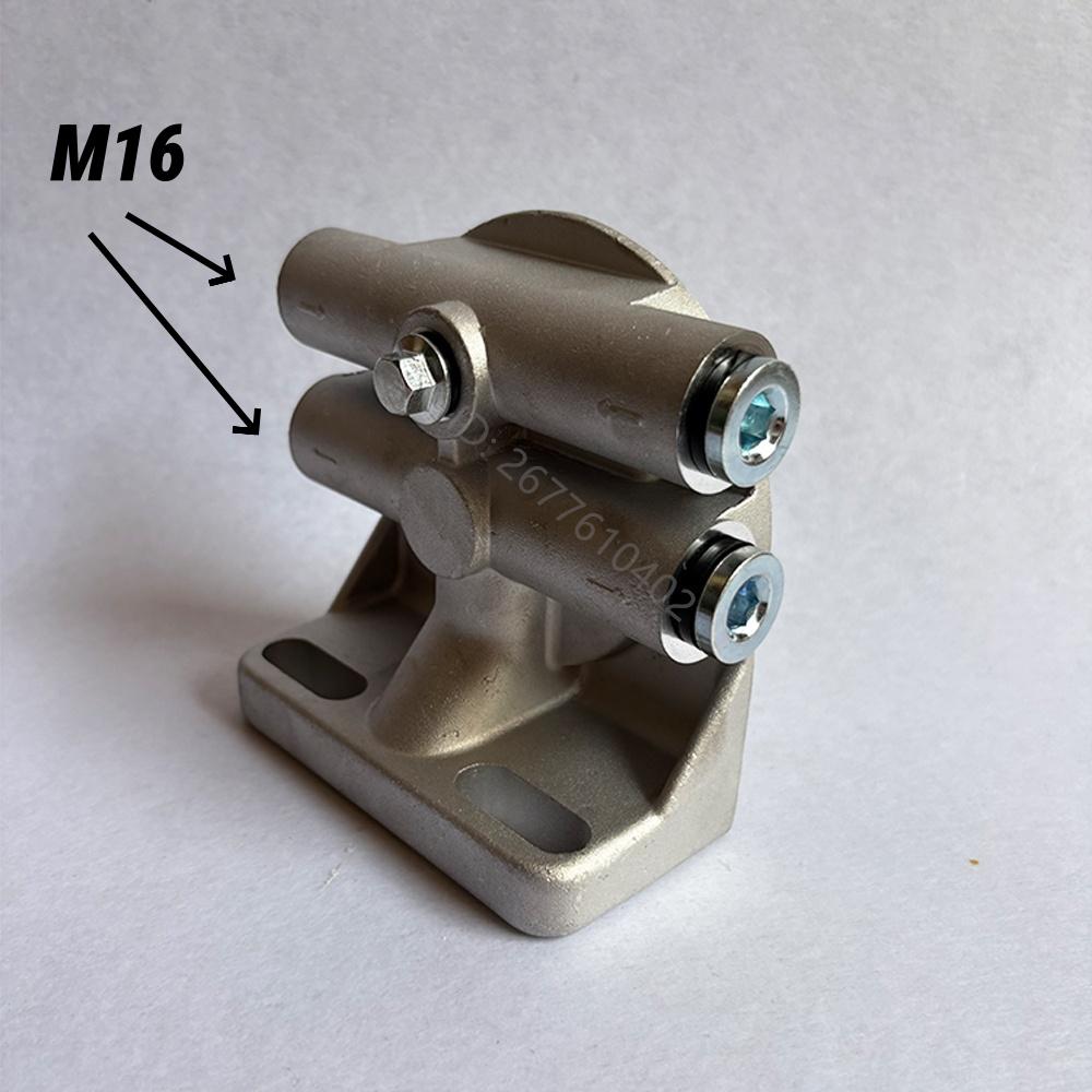 Fuel Filter Seat PL420 FS19816 612630081335 Aluminium Seat M14/M16/M18 Fuel Water Separator Filter Base