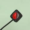 1Pc Momentary Push Button On Off Switch Black Plastic 12V 24V Car Alarm Button DIY Flashlight Surface Mount Mini Button Switch