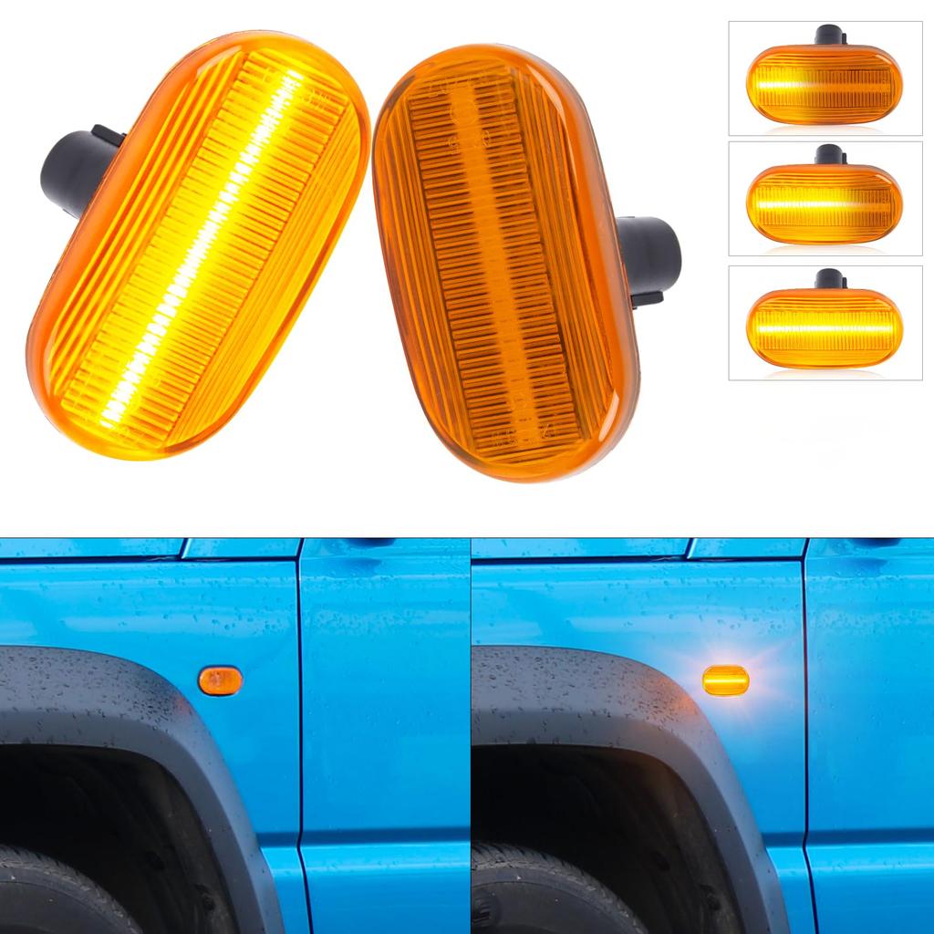 POPMOTORZ Jimny JB64W Side Marker Lamp Jimny Sierra JB74W LED Flowing Turn Signal JB23W