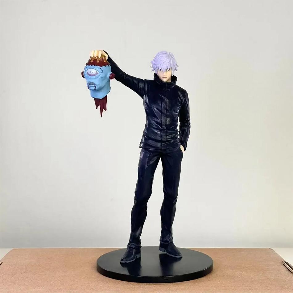 Набор аниме-фигурок Jujutsu Kaisen 19 см Сатору Годжо Фушигуро Мегуми ПВХ Модель Игрушки для Коллекции и Украшения Подарок