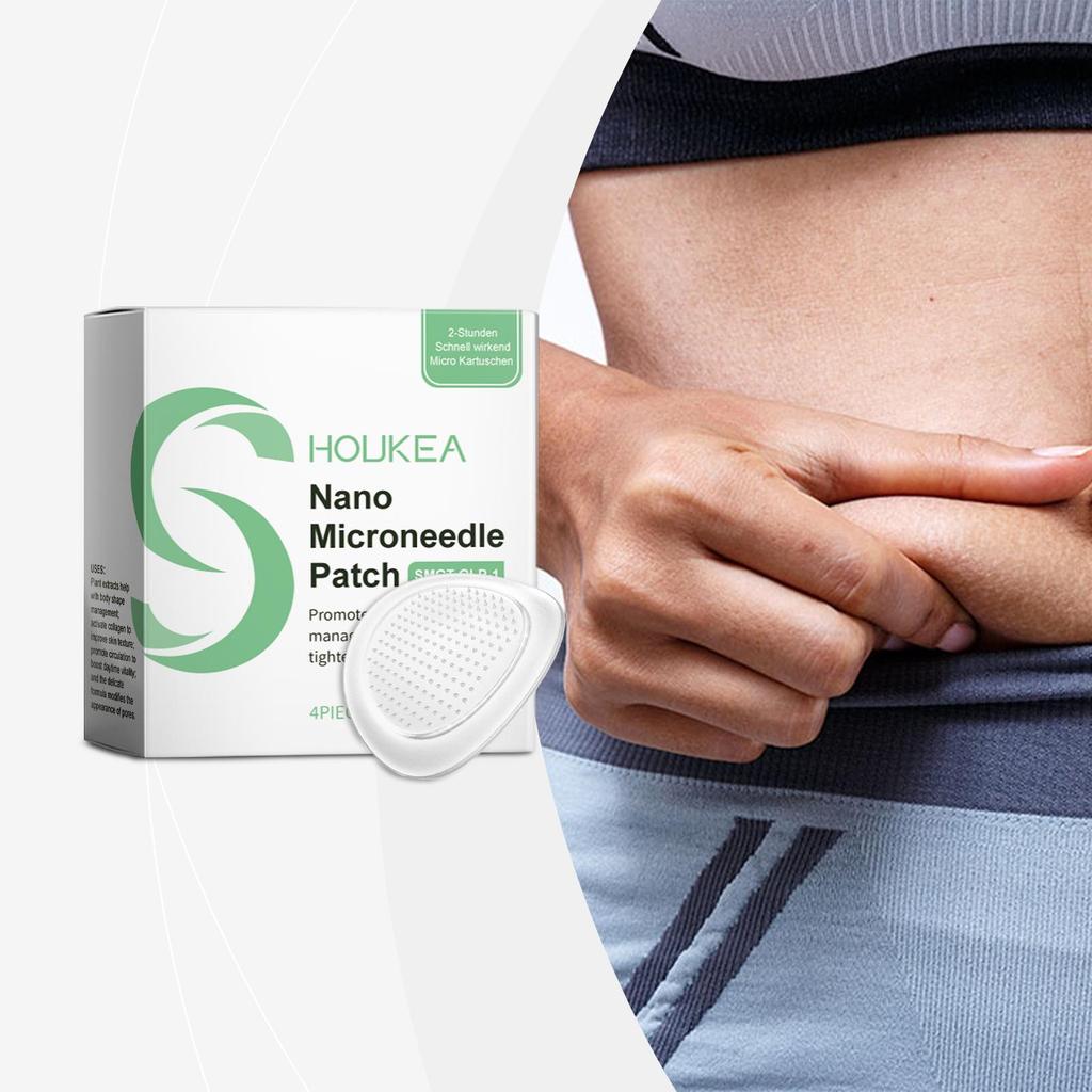 Body Care Patch Suitable for Firming Skin and Shaping Body Contours, Massage Care Patch 4pcs