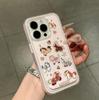 Красочный щенок подходит для Apple 17PRO Huawei MATE80 Honor 500vivo Xiaomi 17OPPO парный мобильный телефон