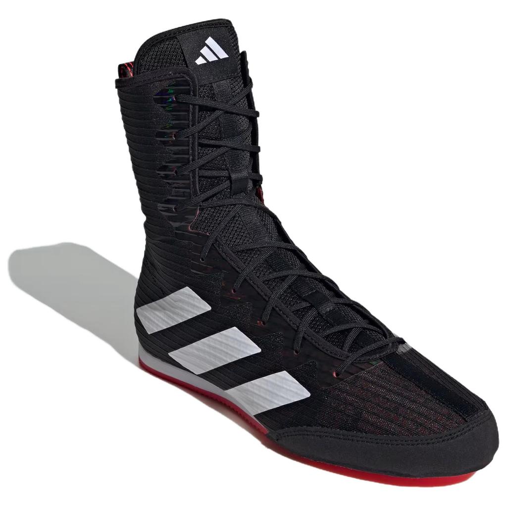 Adidas Box Hog 4 Black White Pure Ruby Unisex Sneakers Core-Black Cloud-White IH2730