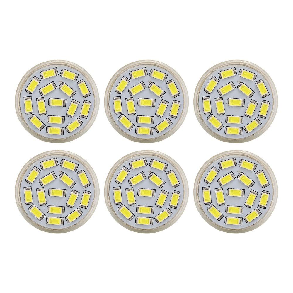6PCS 3W GU4 LED Bulb 12V LED Light Bulb Easy MR11 Spotlight  Ceiling Lights