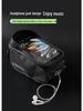Водонепроницаемая сумка DTUCYCLE на верхнюю трубу велосипеда с держателем для телефона с сенсорным экраном
