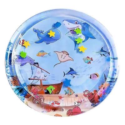 Надувной детский водный коврик: Игрушка-помощник для ползания, препятствующая падению, для домашнего обучения и воспитания