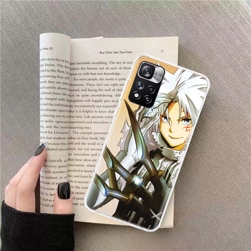 Чехол для телефона D Gray Man Ален Уокер для Xiaomi Redmi Note 14 13 Pro Plus 5G Чехол 13C 14C 12 12C 9 9T 9C 10 10C 8 7 6 10A 9