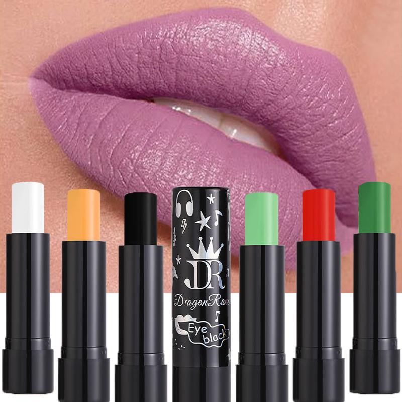 12 Colors Matte Nude Red Lipsticks Waterproof Pink Black Purple Velvet Lipstick Long Lasting Makeup Lip Stick Halloween Cosmetic
