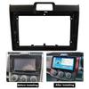 Durable-Car Radio Fascia For Toyota Corolla Axio Fielder 2015 DVD Stereo Frame Plate Adapter Mounting Dash tallation Bezel