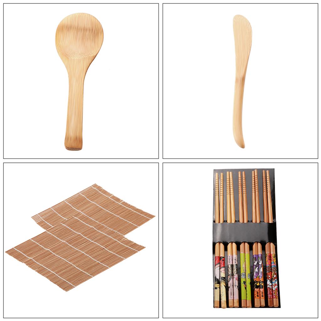 /набор бамбуковый набор для приготовления суши семейный офисный гаджет для домашних суши для любителей еды набор для приготовления суши набор для приготовления суши