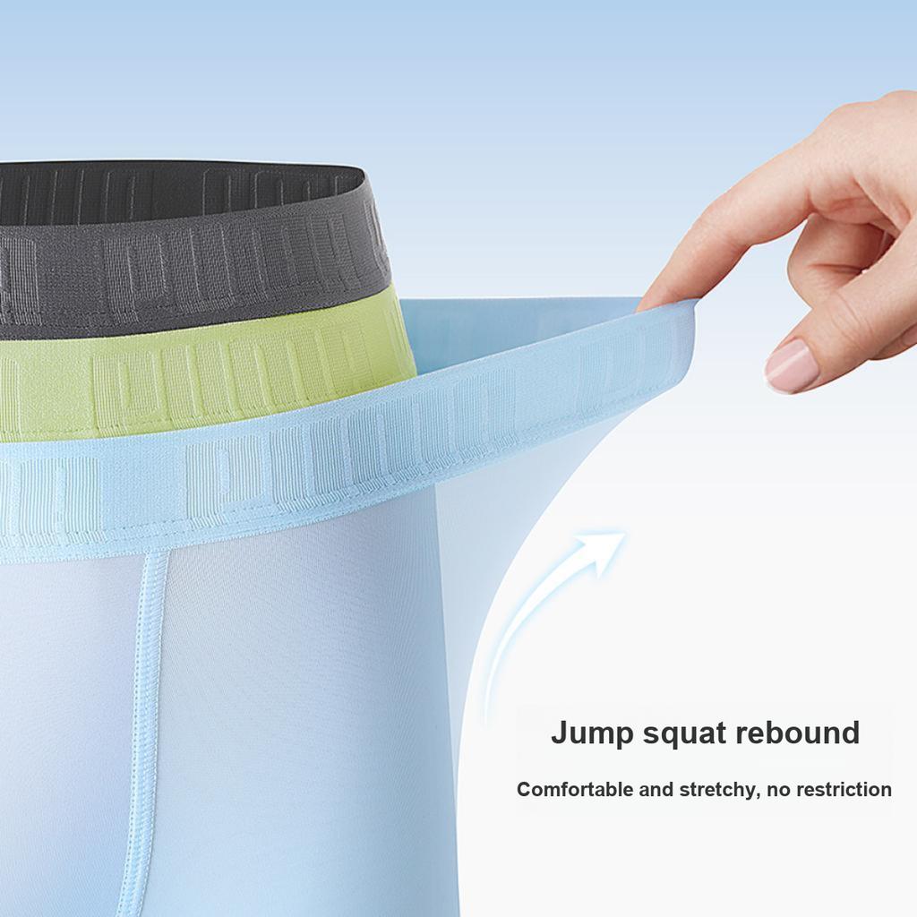 Puma Однотонные, со средней посадкой, антибактериальные, дышащие, быстросохнущие, удобные, бесшовные, повседневные трусы-боксеры, 3 пары, мужское нижнее белье 701232510-002