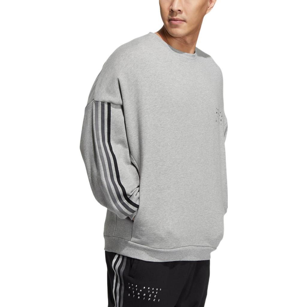 adidas Толстовки Унисекс Серые С круглым вырезом Умеренные Обычные HP1371