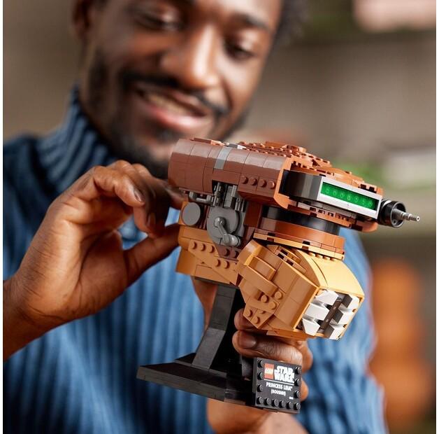 LEGO Star Wars 75351 Шлем принцессы Леи (буш)