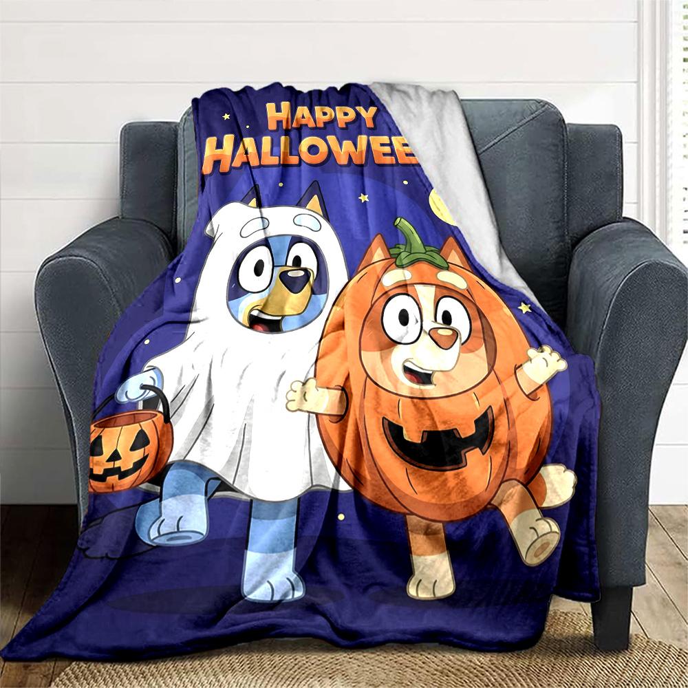 1pc B-Blucy Blanket, Gift, for Men and Women, Soft Blanket, Good for Sofa Bed Couch Travel, Lightweight Flannel Blanket