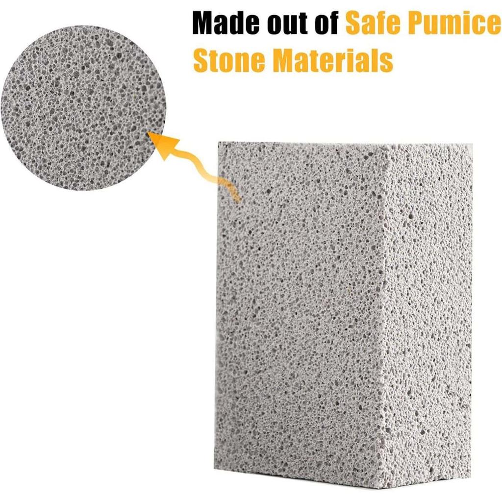 Кирпич для чистки барбекю Щетка для чистки решетки барбекю Сковорода-гриль Термостойкая пемза Инструменты для чистки для путешествий на открытом воздухе