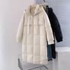 Korean Version of Medium and Long Down Clothes, Thickened Loose Jacket, Loose Hooded Clothes In Winter Design