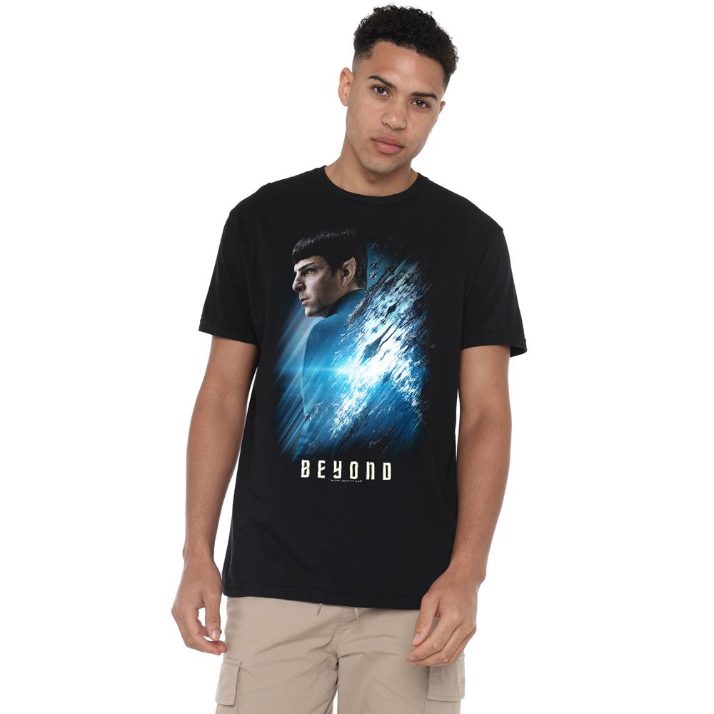 Мужская футболка с постером Спока из фильма «Стартрек: Бесконечность»