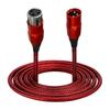Высококачественный XLR-кабель Сбалансированный XLR 3-контактный Male-Female Кабель для микрофонов Для чистого звука Профессиональные применения