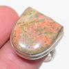Unakite Gemstone 925 Sterling Silver Jewelry Ring Size 9