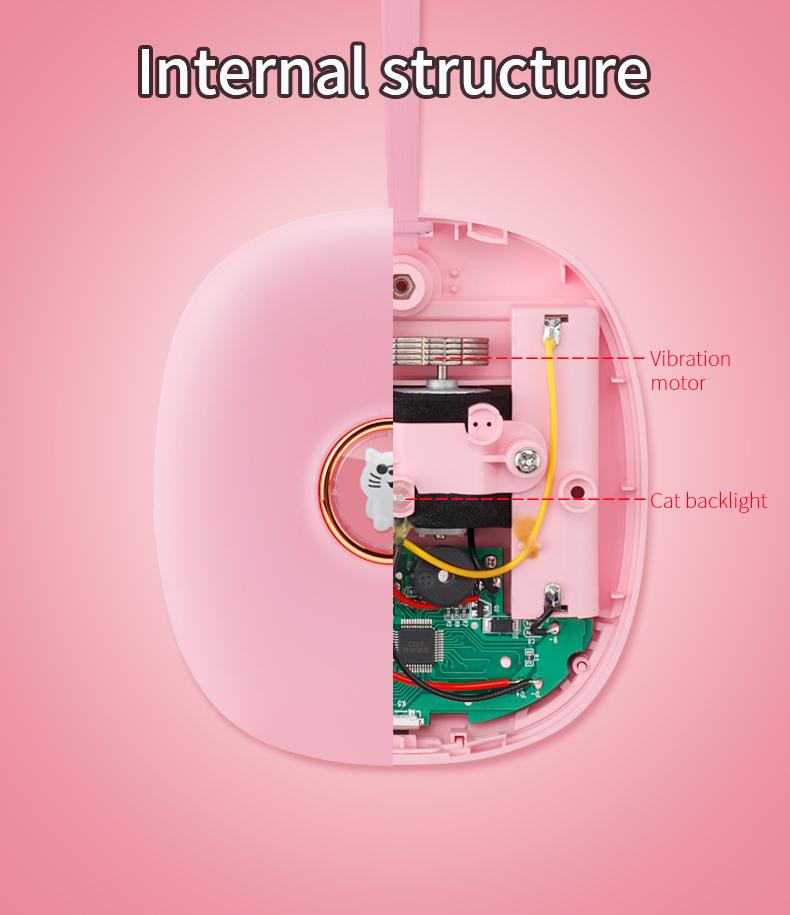 Travel Alarm Clock for Heavy Sleepers Vibration Alarm Clock Bed Shaker Clock Under Pillow Electric Vibrator for Children