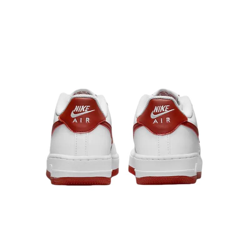 Nike Air Force 1 Fashion Slip Resistant Durable Low Top Kids Sneakers Kids Sneakers White FV5948-116