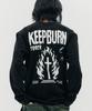 Tochi Keep Burn Лонгслив Черный