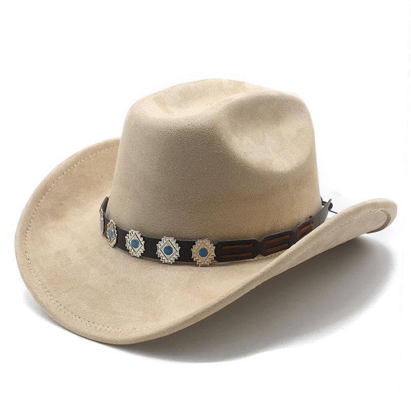 Fashion Casual High Top Big Eaves Suede Jazz Hat Outdoor Shopping Styling Felt Top Hat