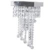 Crystal Flush Mount Ceiling Light Modern Minimalism LED Crystal Flushmount Chandelier