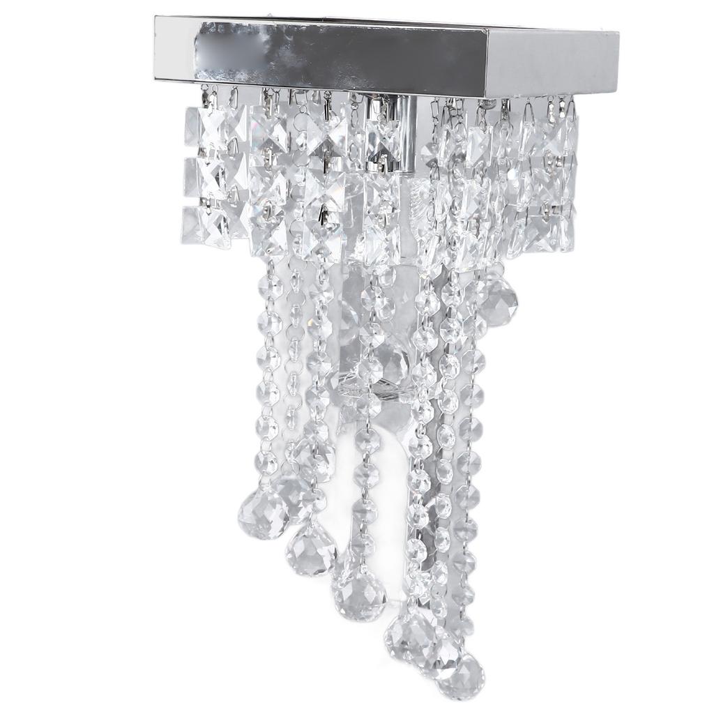 Crystal Flush Mount Ceiling Light Modern Minimalism LED Crystal Flushmount Chandelier