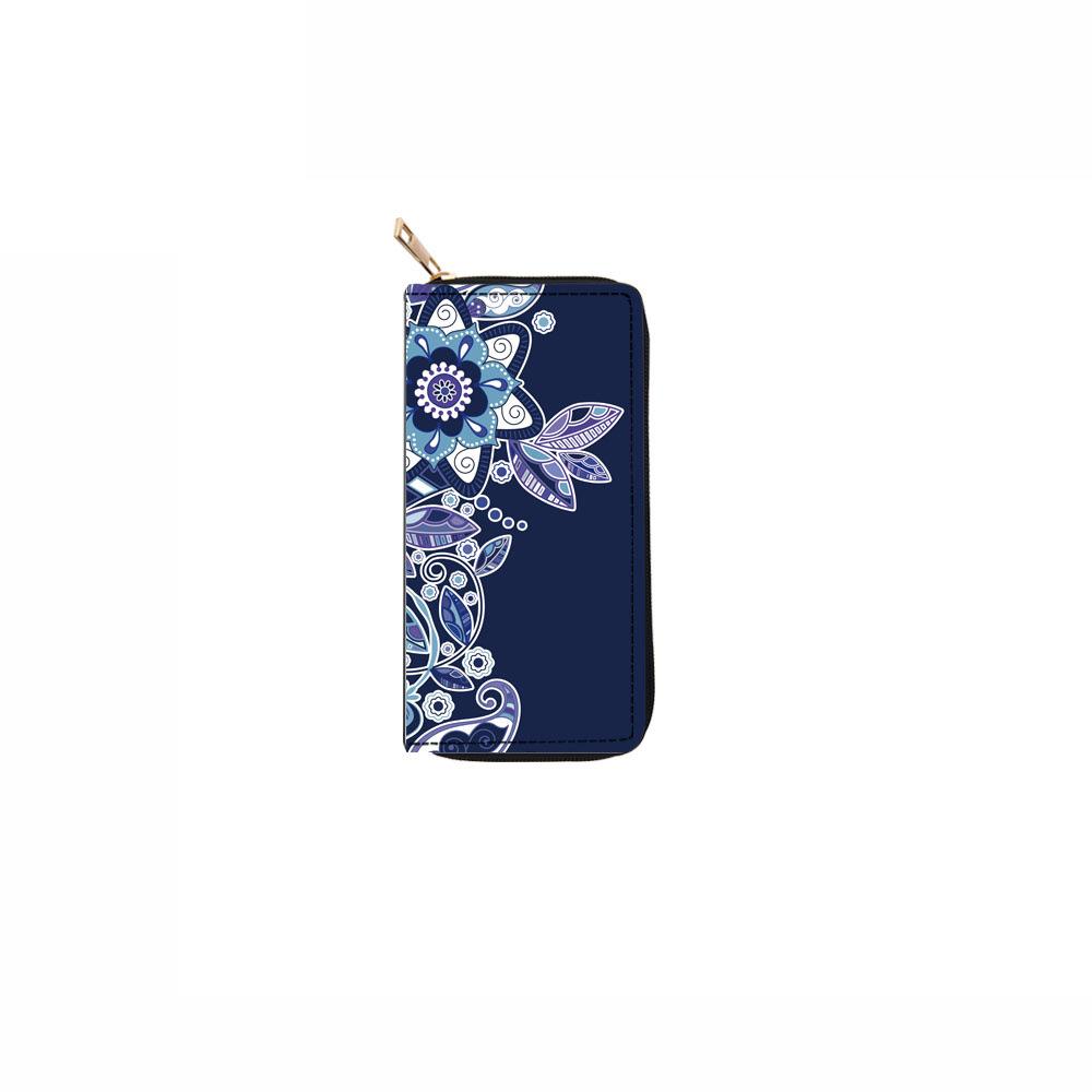 Поколение TEMU Этнический Богемный Длинный Кошелек на Молнии Этнический Клатч