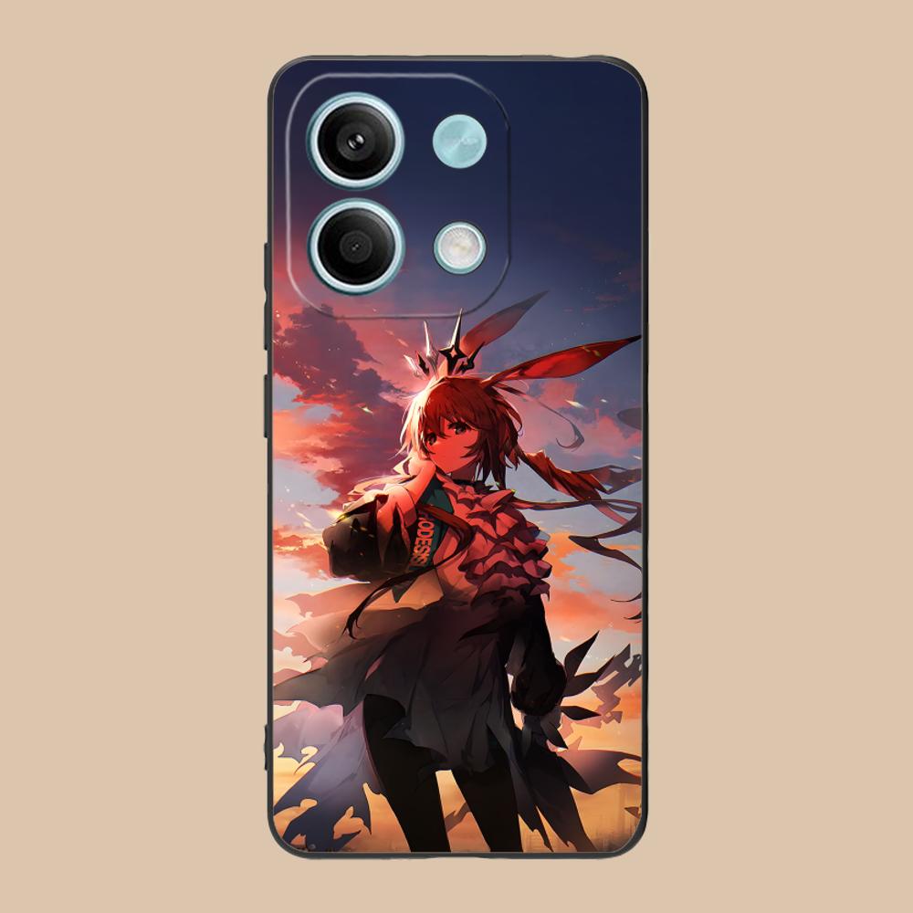 Чехол для мобильного телефона Arknights Amiya для Xiaomi 15 14 13 12 Mi 11 T Ultra Lite Pro S X 5G Цветная печать Защитный Роскошный Красивый