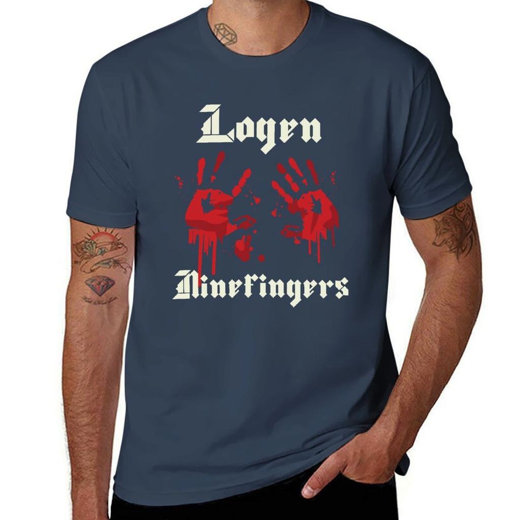 Logen Ninefingers The Bloody Nine T-Shirt man t shirts for men casual man t shirts cotton funny t shirts man T-Shirt