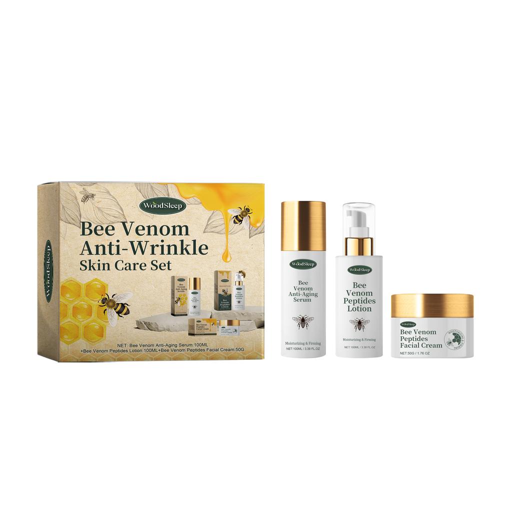 WOODSLEEP Skincare Set Moisturizing and Hydrating Essence Cream for Soft Skin Refreshing and Nourishing Skincare Set