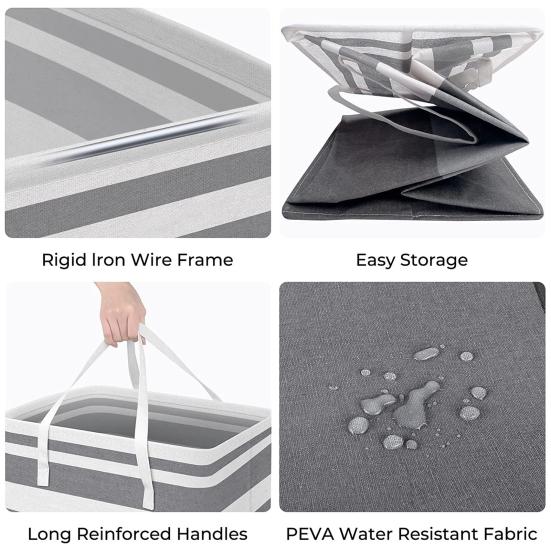 Корзина для грязной одежды, складная корзина для белья, универсальная компактная корзина для хранения игрушечной одежды, всякая всячина