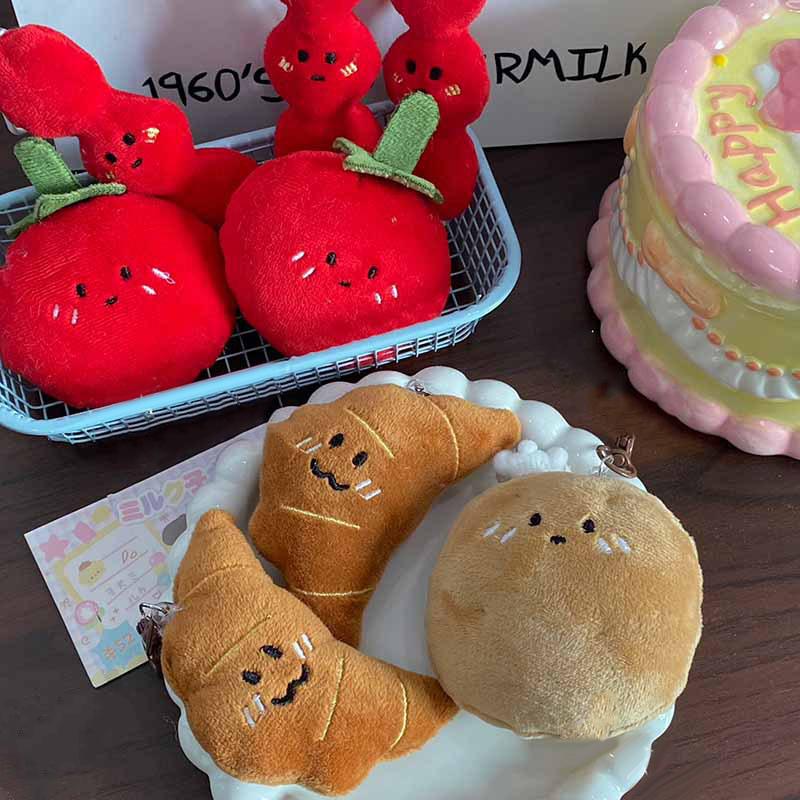 Забавный плюшевый маленький картофель подвесное украшение мультяшный овощ брелок кулон рюкзак украшения аксессуары подарки на день рождения
